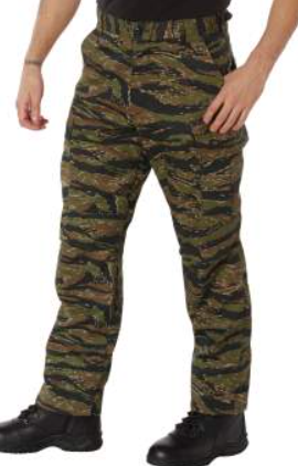 Camo Tactical BDU Pants